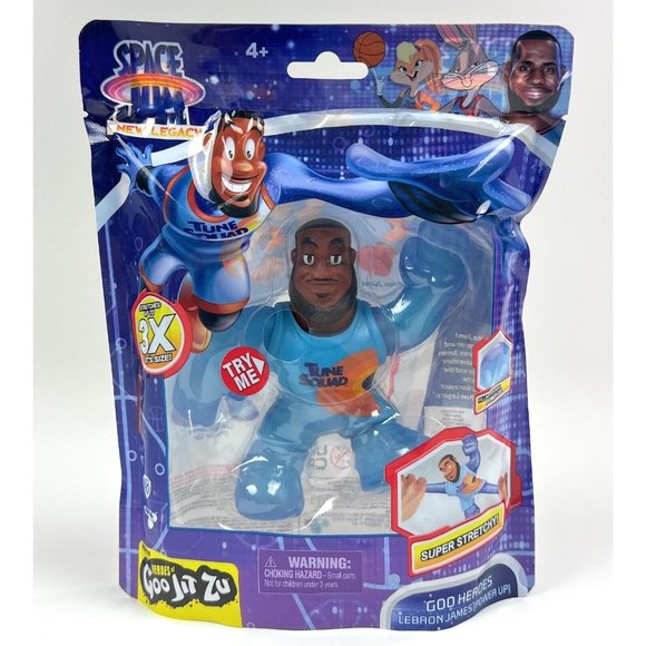 Moose Toys Other - Heroes of Goo Jit Zu Space Jam A New Legacy Lebron James Stretch Toy Figure